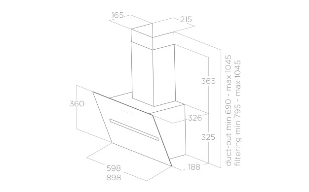 Аспиратор Elica SHY-S Bl A60